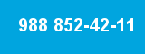 988 852-42-11 988 852-42-11